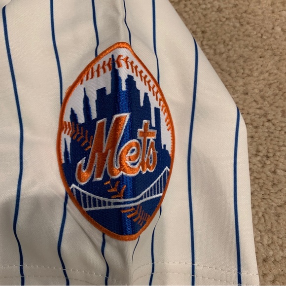 Nolan Ryan New York Mets Jersey Mens XL NWT 1969 Home Cream Pinstripe - Picture 8 of 14